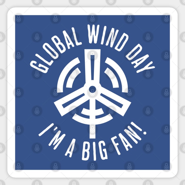 Global Wind Day Fan Pun Sticker by HolidayBug